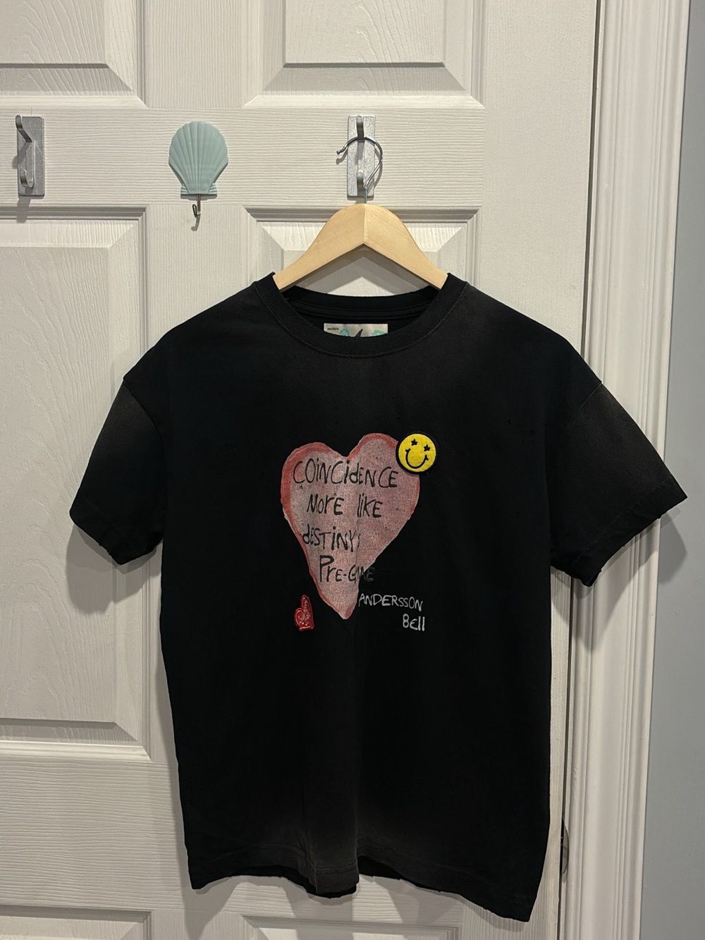 ADSB Spray Washed Black T-Shirt